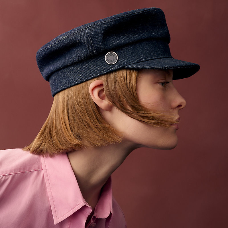 Casquette Giulietta Denim | Hermès France